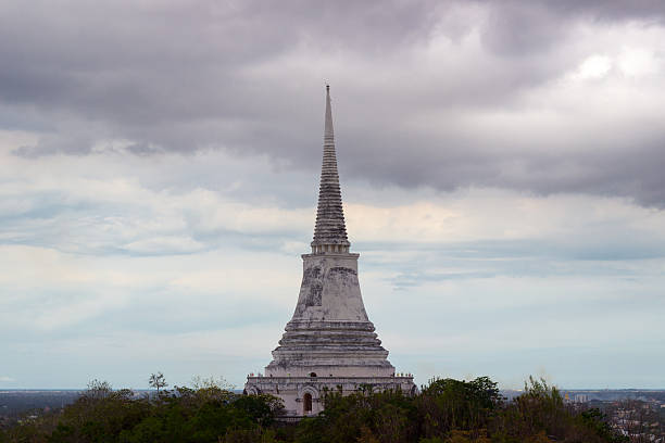 istock overcast sky at Phra That Chom Phet,Phra Nakhon Khiri 542595518