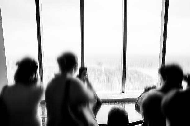 istock Blurred image of people in the lobby 542684832