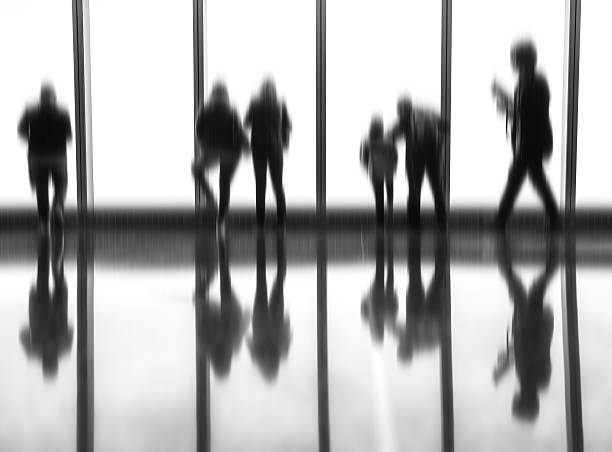 istock Blurred image of people in the lobby 542684938