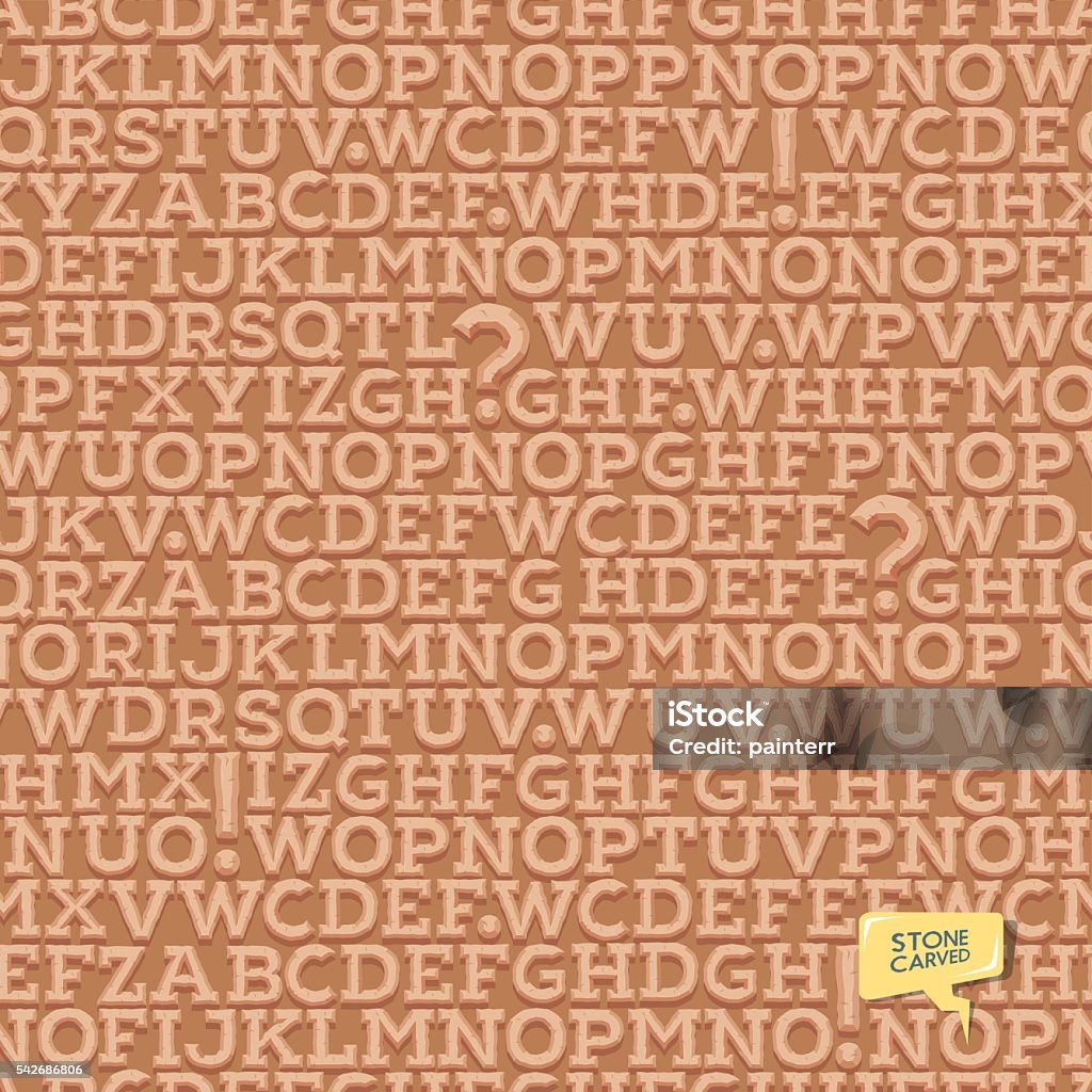 Latin Script Texture Ancient Latin Alphabet Letters Pattern Seamless Texture Stock ...
