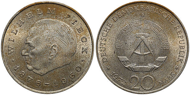 istock Commemorative coin of the German Democratic Republic 542688456