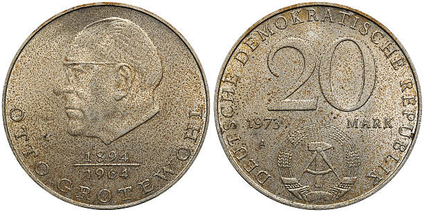 istock Commemorative coin of the German Democratic Republic 542688642