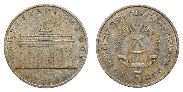 istock Commemorative coin of the German Democratic Republic 542688868
