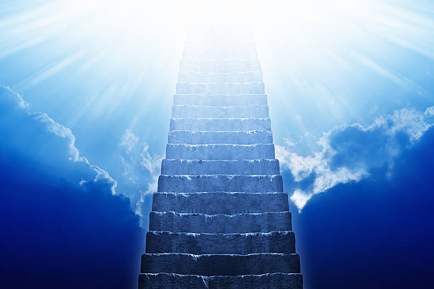istock Stairway leading up to heaven 542691544
