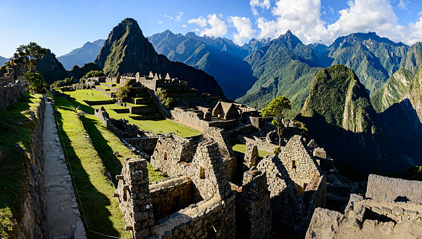 istock Ancient Inca ruins of Machu Picchu, Peru 542691806