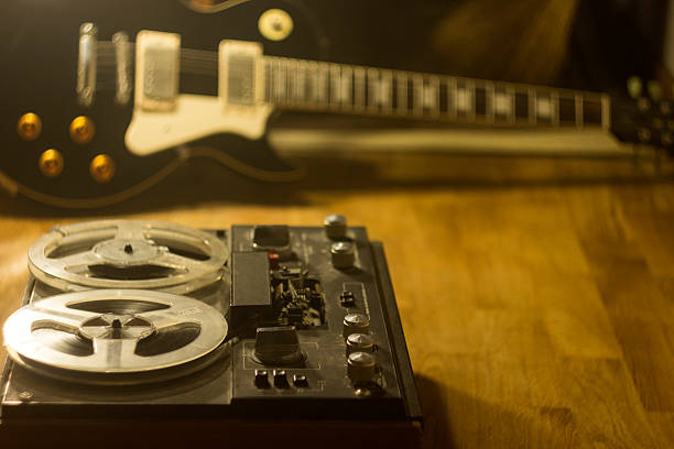 istock The old tape recorder 542692394