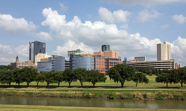 Fort Worth, Texas - Skyline stock photo