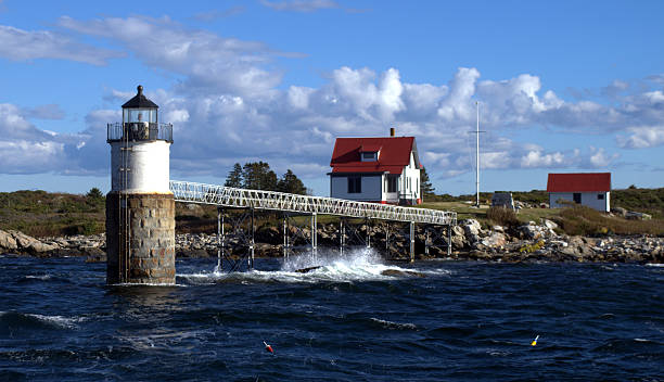 istock Ram Island Lighthouse, Maine, USA 542697404