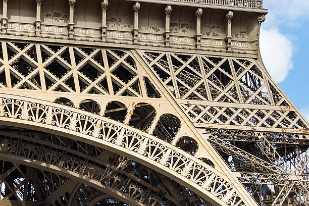 istock Part of the Eiffel Tower 542699078