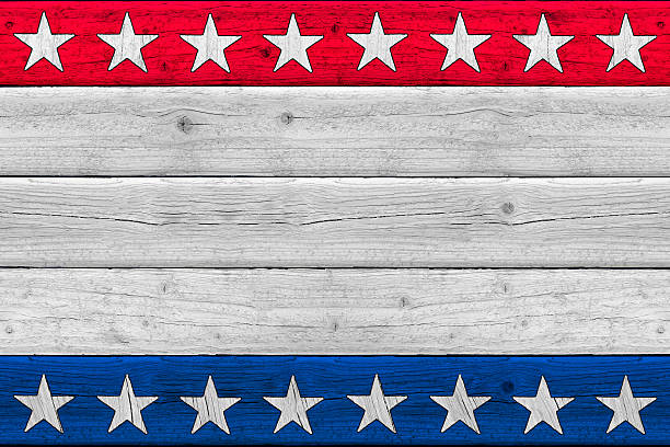 istock Patriotic Stars and Stripes Old Glory Background 542703058