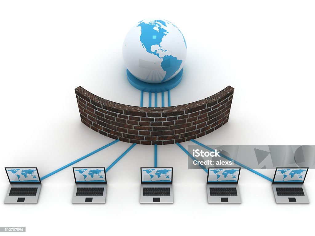 Computer Network Security Internet Server Cloud Computing Firewall ...