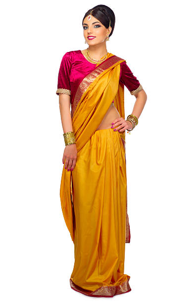istock Indian woman isolated 542707818