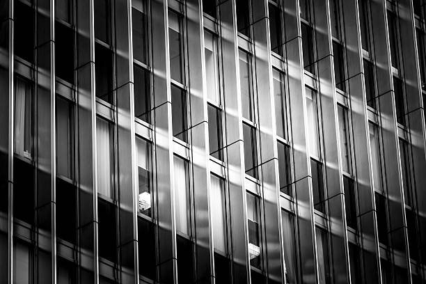 istock Commercial Architectures in Close up and with B&W tone tuned 542709848