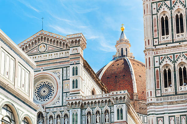 Cathedral Santa Maria del Fiore in Florence, Italy. stock photo