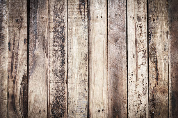 istock Wood texture and wood background old panels. 542711480