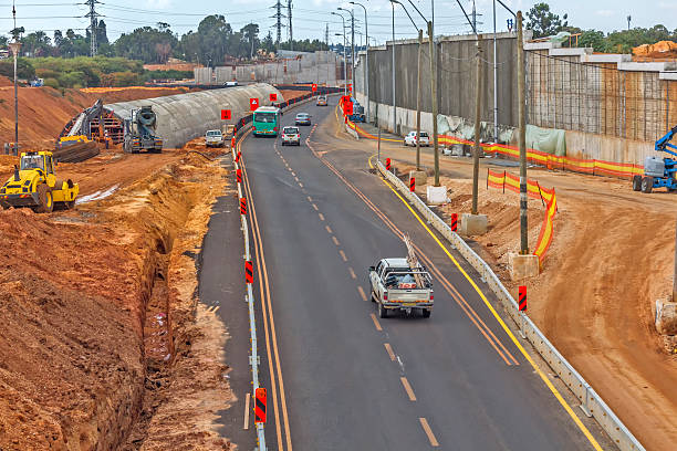istock Paving a new road. 542711938