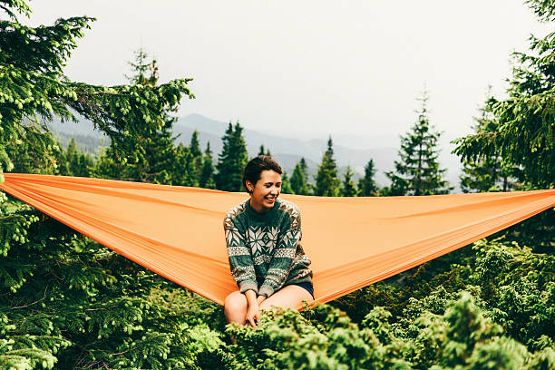 istock Girl in hammock 542712522
