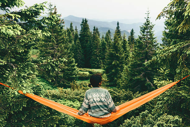 istock Girl in hammock 542712536