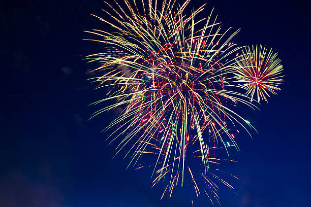 istock Fireworks display on 4th of July 542714600