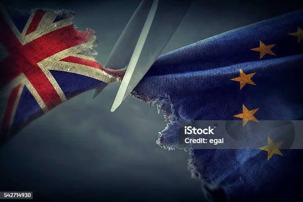 Brexit Concepto Foto de stock y más banco de imágenes de Brexit - Brexit, Reino Unido, Tijeras