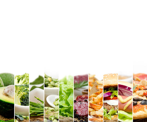 istock Healthy Unhealthy Food 542717284