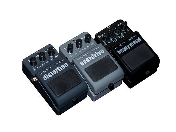 istock Effects Guitar Pedal , Heavy Metal, Overdrive and Distortion 542719592