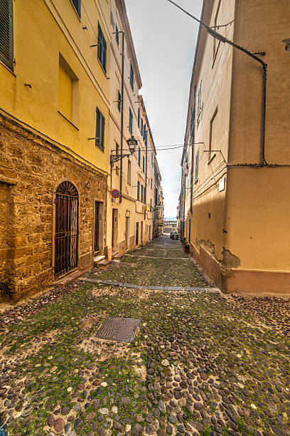 istock street in Alghero old town 542720392