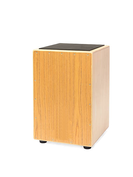 istock Isolated photograph of a Cajon hand drum 542720682