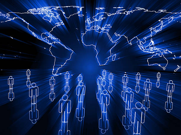 istock Global communication social media people concept 542723378
