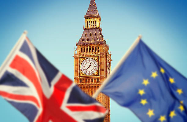 istock Great Britain and European Union 542724172