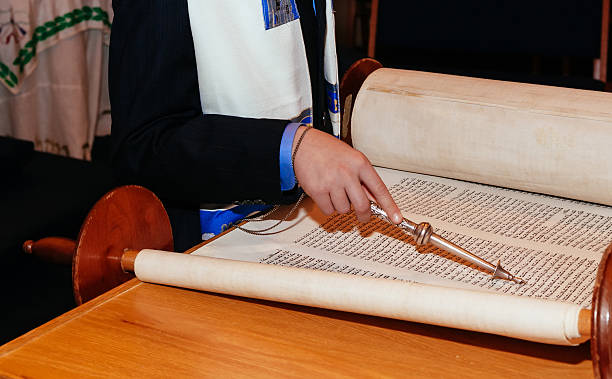 istock Jewish man dressed in ritual clothing 542726464
