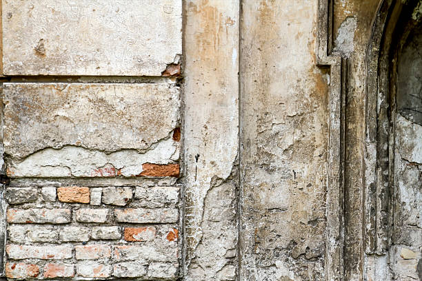 istock Old grunge wall textured background. Close up 542793800