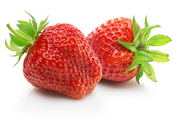 istock strawberries isolated on the white background 542794442
