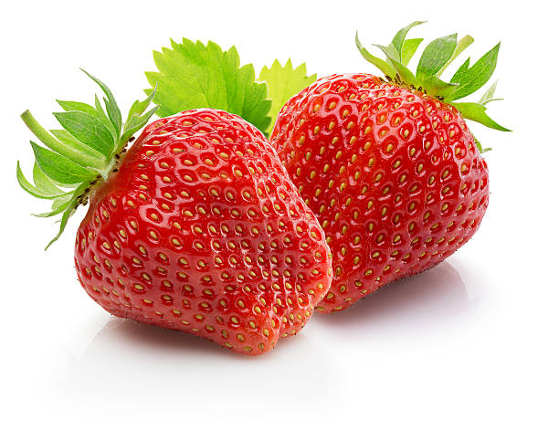 istock strawberries isolated on the white background 542794522