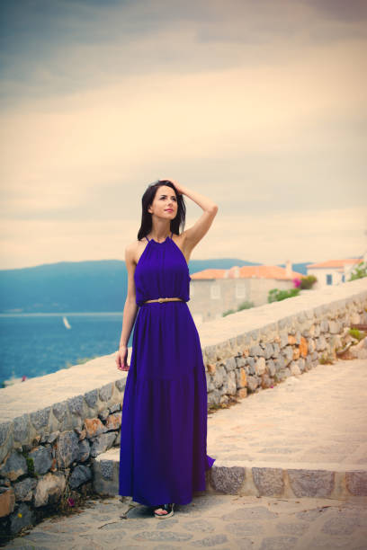 istock young woman in Greece 542795644