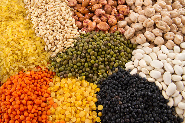 istock Group of Beans and Legumes 542801192