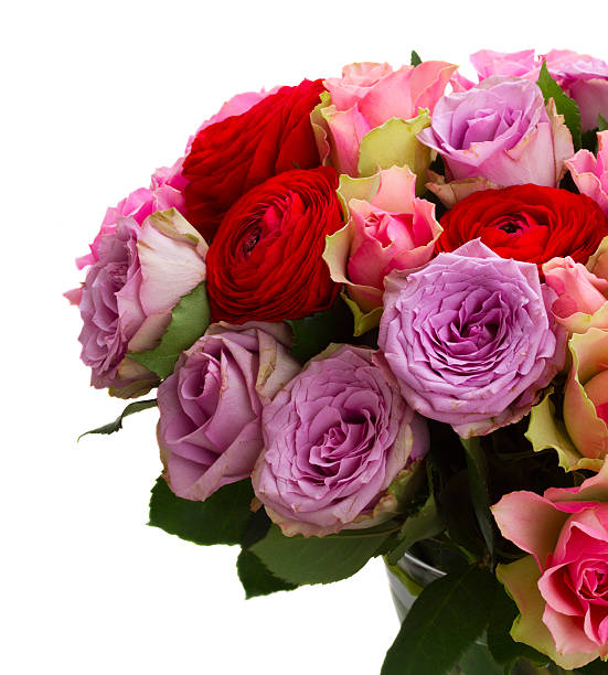 istock bouquet of fresh roses and ranunculus 542810120