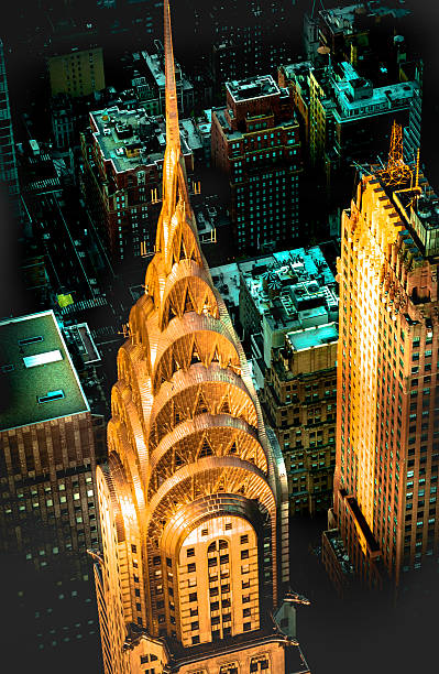 edifício chrysler - chrysler building - fotografias e filmes do acervo