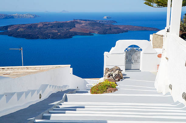 istock Stars in the Santorini island in greece 542815848