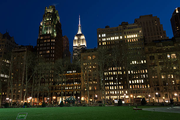 istock Bryant park and the Empire State building 542817664