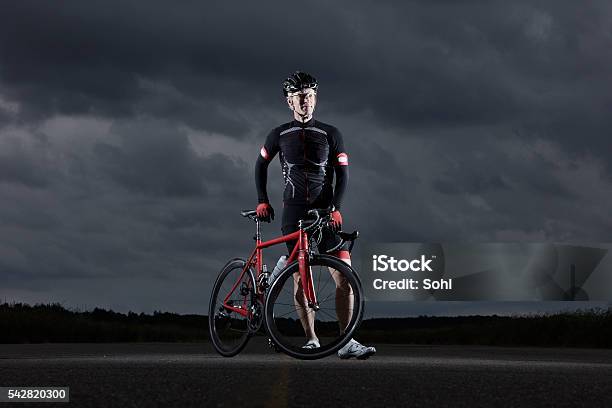 Ready For New Challenges Stock Photo - Download Image Now - Cycling, Portrait, Men