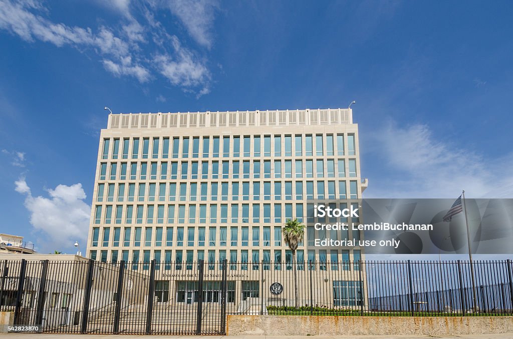 El hotel Embajada El Estados Unidos de América en Cuba - Foto de stock de EE.UU. libre de derechos