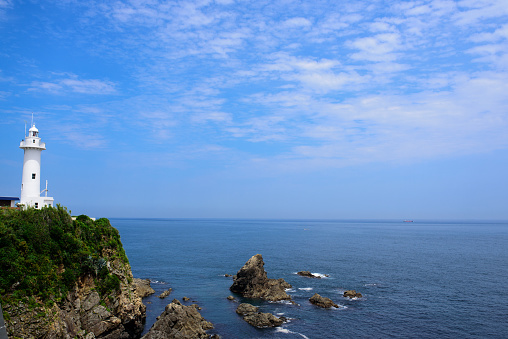 Mie Prefecture of lighthouse in the Shima Peninsula of Japan.