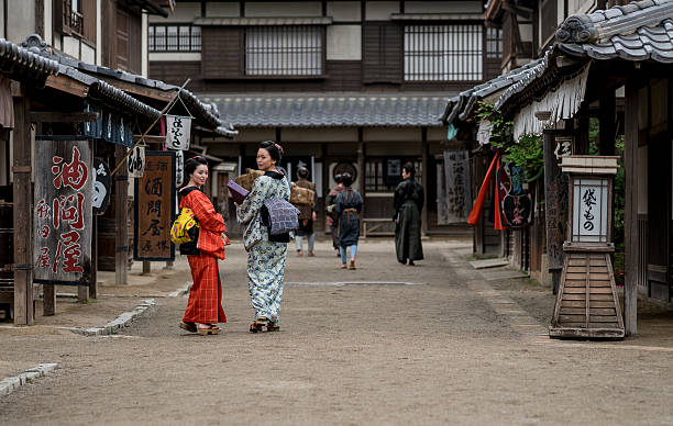istock Maiko girls going to class 542829618