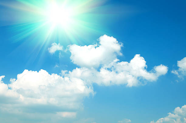 istock Abstract background of blue sky and clouds 542830676
