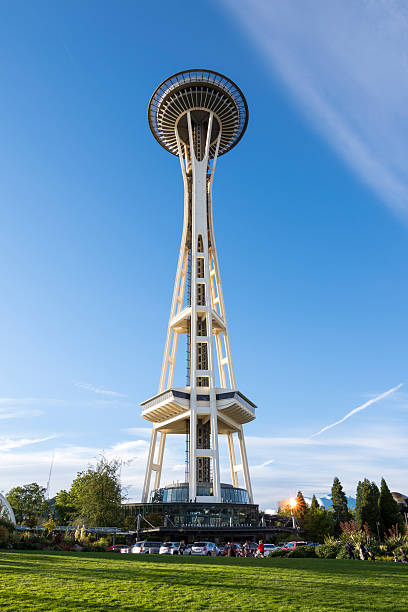 Seattle Space Needle stock photo