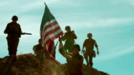 istock American Soldiers Taking Flag up Hill 542878180