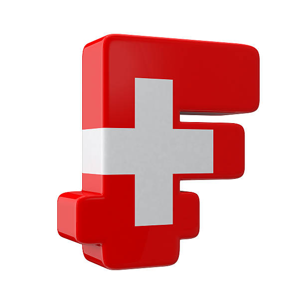 istock National flag pattern of franc sign 542927134