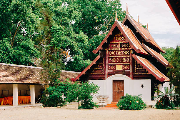 istock Ancient Buddhist temple of  Thailand 542928294