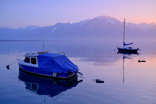 Switzerland Landscape : Lake Geneva, Montreux